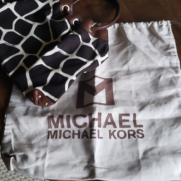 MK Animal Print Hobo Handbag - Picture 4 of 4